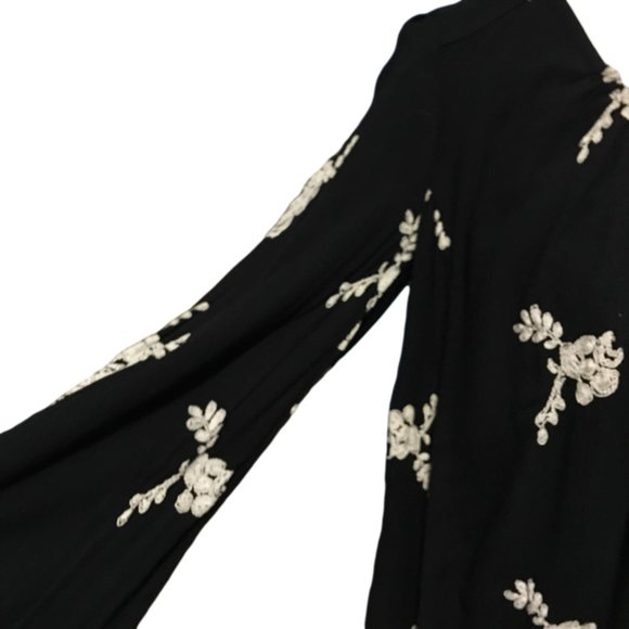 Free People Embroidered Swing Dress - Small - Picture 6 of 8